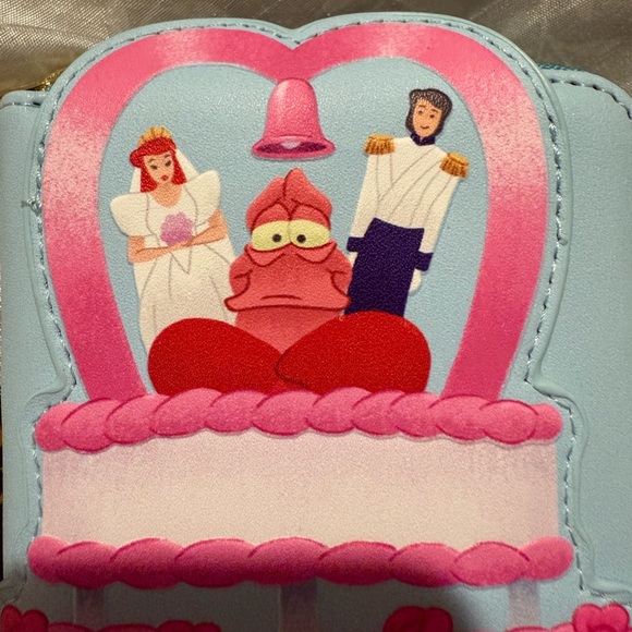 🔥🔥Disney Loungefly Little Mermaid Wallet - Picture 2 of 6